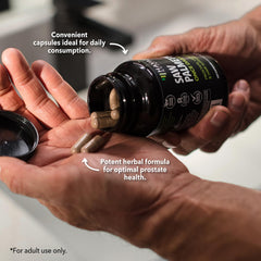 Graphic illustrating DHT blocker for hair vitality