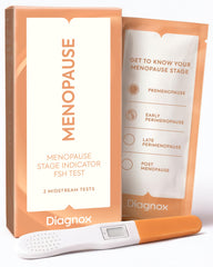 Diagnox Health menopause test midstream kit for convenient at-home screening.