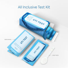 Close-up of larger test strip size for easy reading