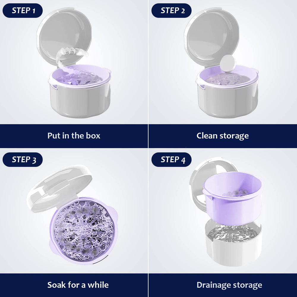 DIDATOOL denture brush with protective case