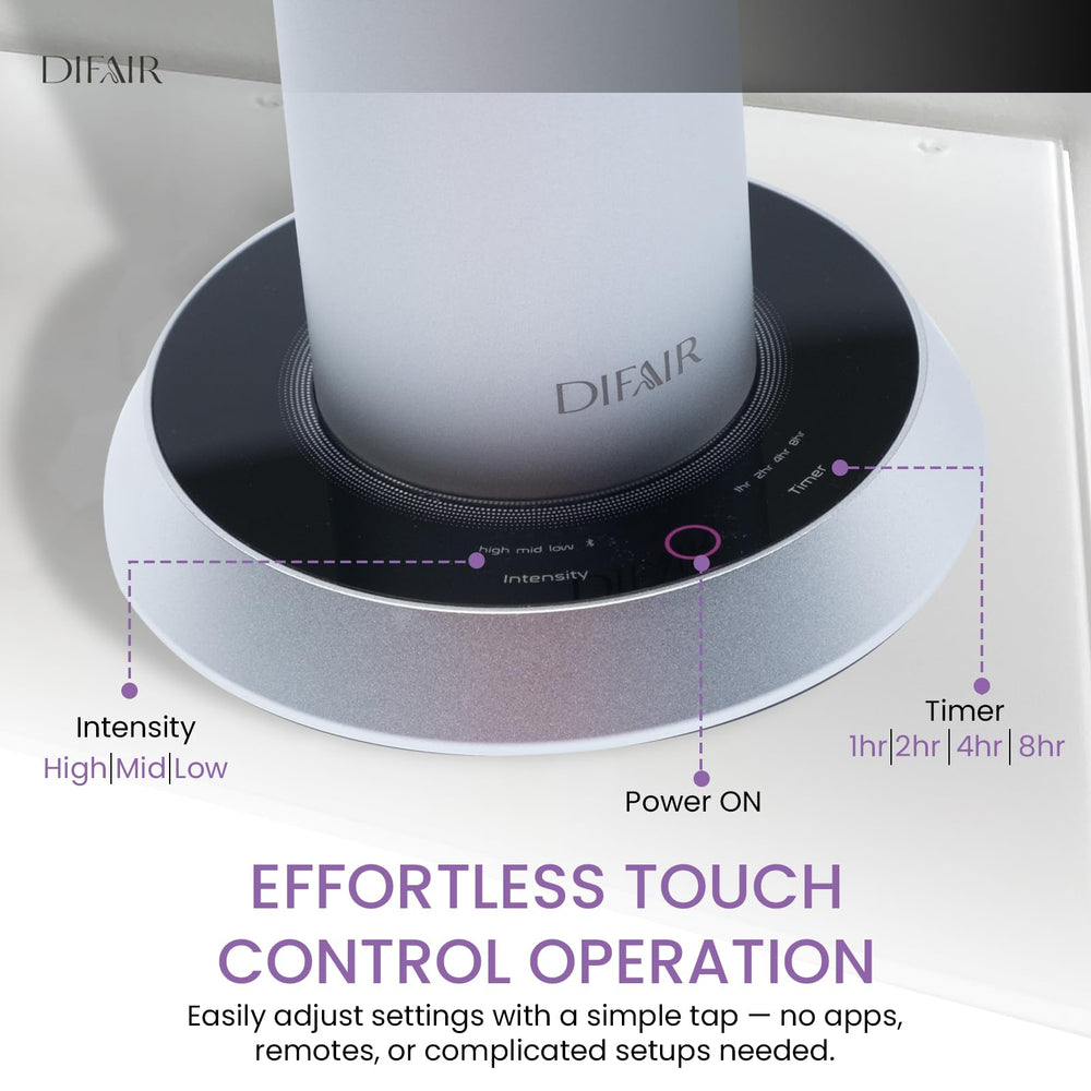 USB Type-C charging cable connected to the diffuser