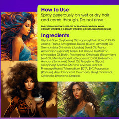 Difeel detangling ease helps reduce knots and tangles