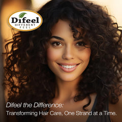 Difeel Elevated Rosemary Mint Shampoo on shelf next to Made in USA badge