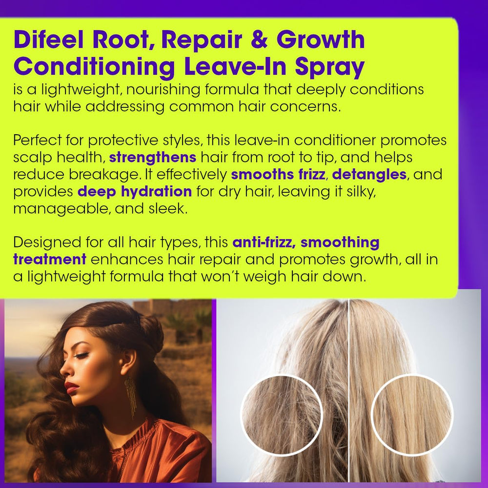 Difeel scalp health enrichment supports a healthy scalp environment