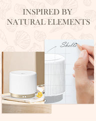 Diffuser showing 280ml capacity for large rooms