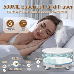 Large room diffuser displaying 7 color lights