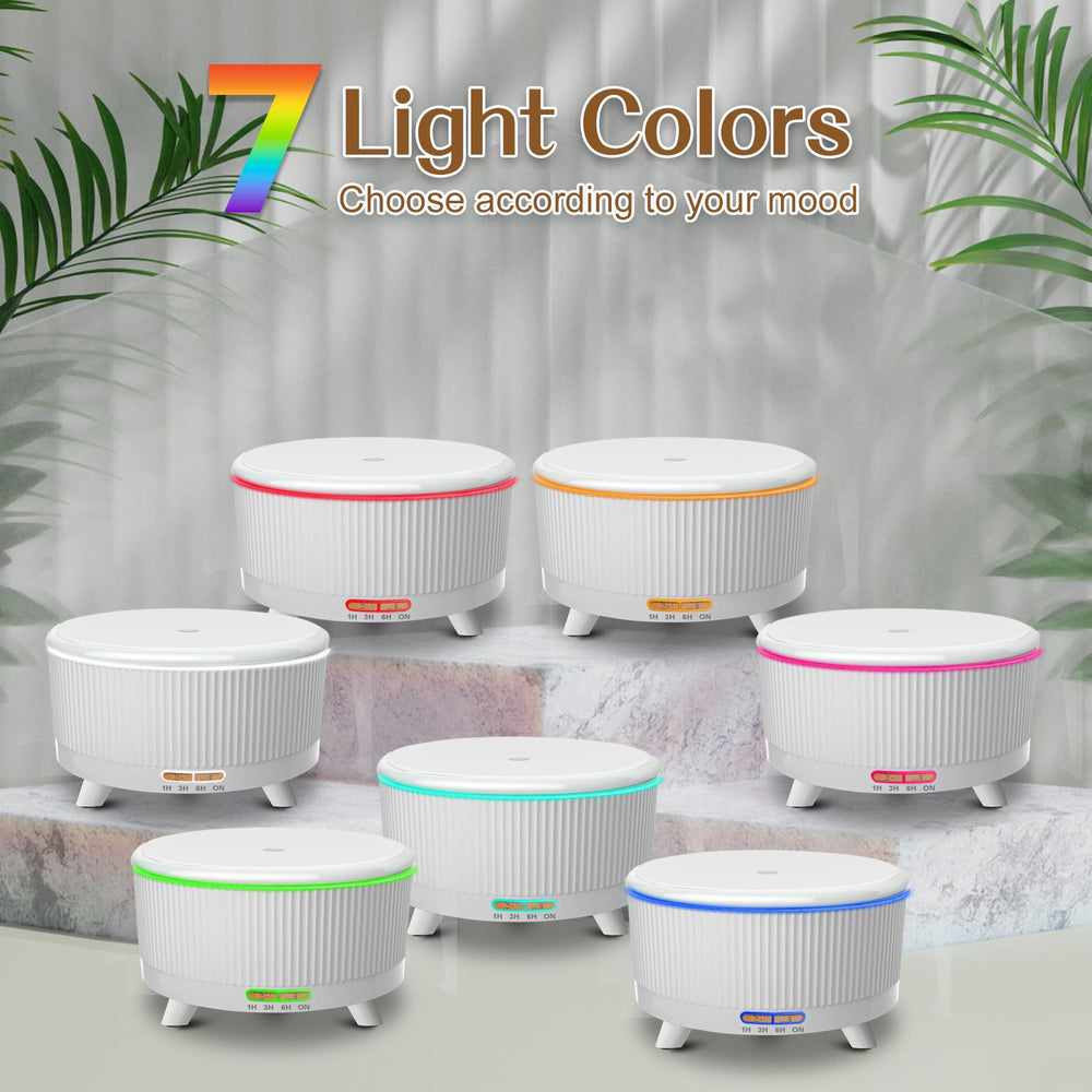 Whisper-quiet diffuser with 3 mist modes