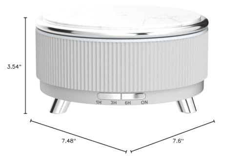 Quiet ultrasonic diffuser for sleep and relaxation