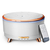 Front view of 500ml white ultrasonic essential oil diffuser