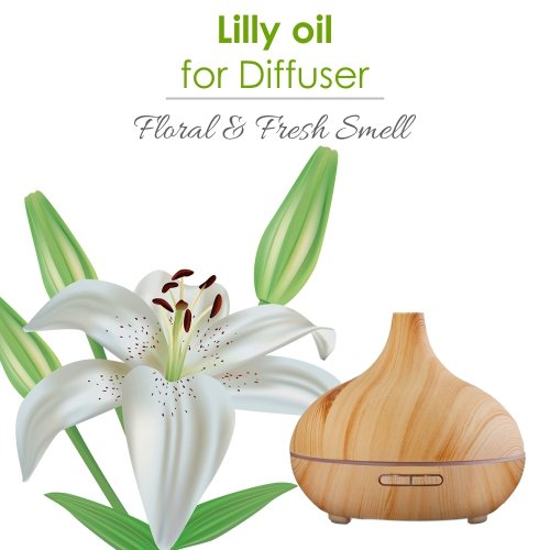 diffuser use of Lily Auratum essential oil