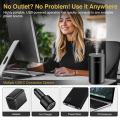 Diffuser covers up to 500 square feet