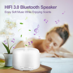 Diffuser showing simple two-button operation and easy cleaning