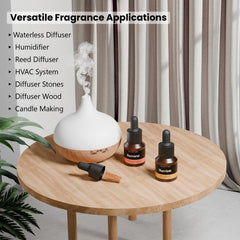 Base notes: frankincense, vetiver, cedar, musk-ambergris