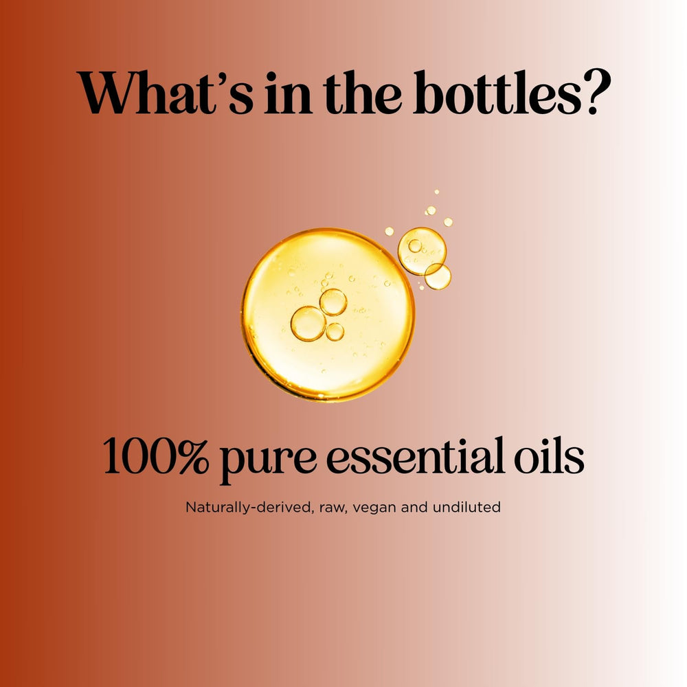 Gift-packaged bulk essential oils for diffusers