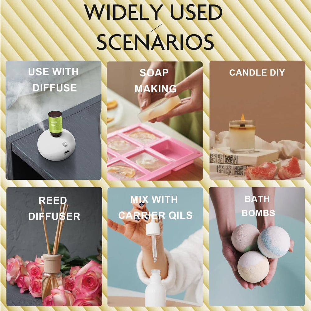 Essential oils for home and hotel diffusers