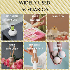 Essential oils for home and hotel diffusers