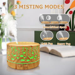 Gift-ready packaging for 600 ml essential oil diffuser