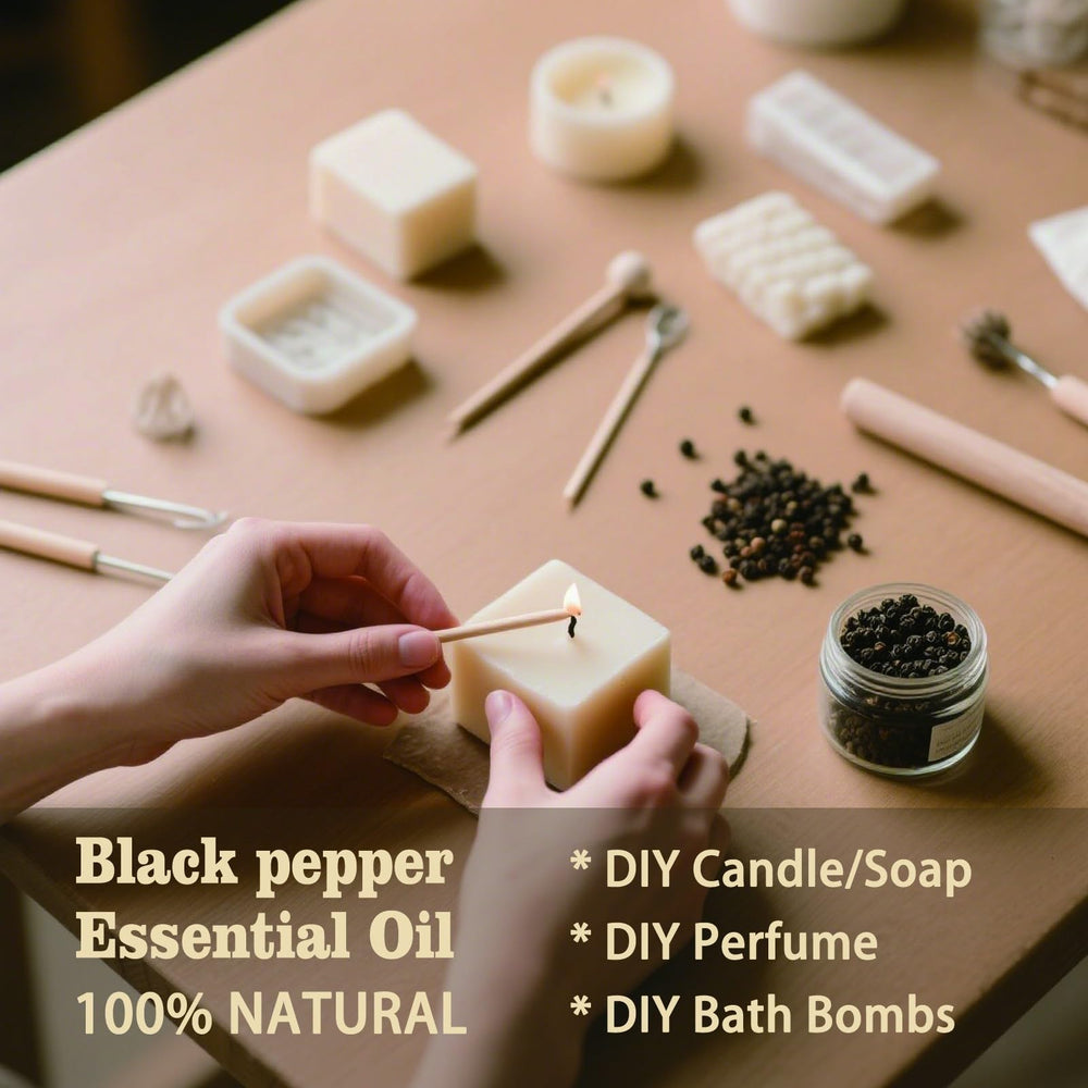Diffuser aromatherapy with Black Pepper Oil