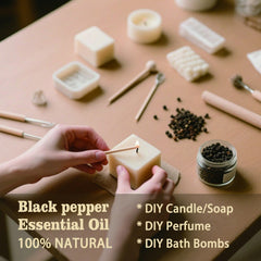 Diffuser aromatherapy with Black Pepper Oil