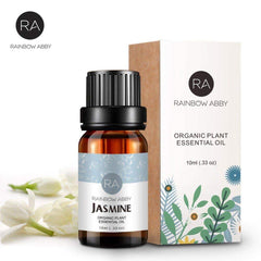 Diffuser with jasmine essential oil for aromatherapy
