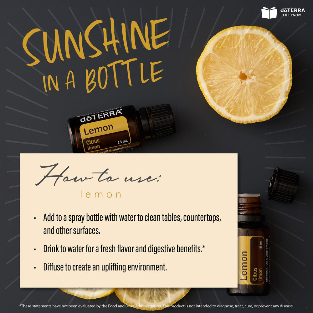 Diffuser releasing lemon aroma into a room