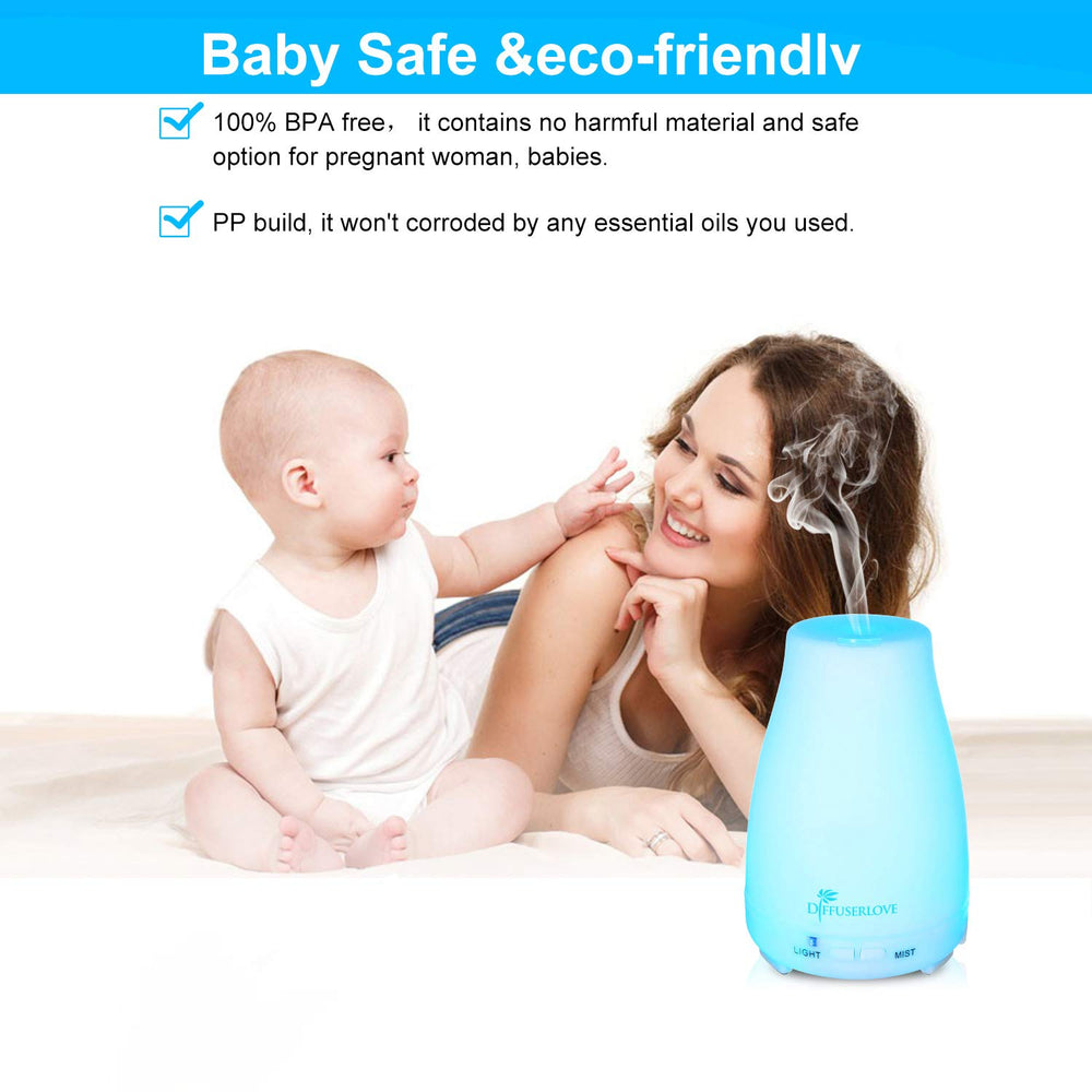 Two-pack diffuser set for home and office