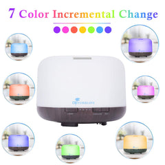 Diffuserlove essential oil diffuser with 7-color LED lights
