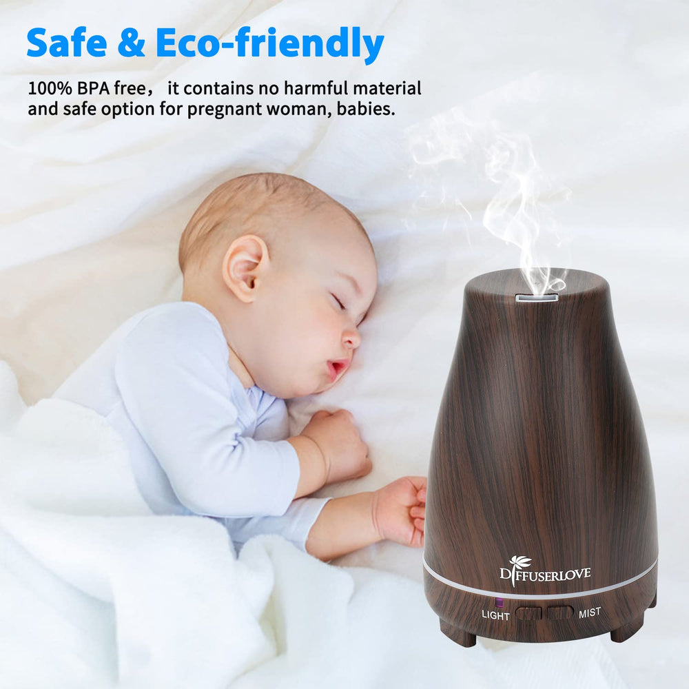 Diffuserlove with seven color ambient lights in a room setting