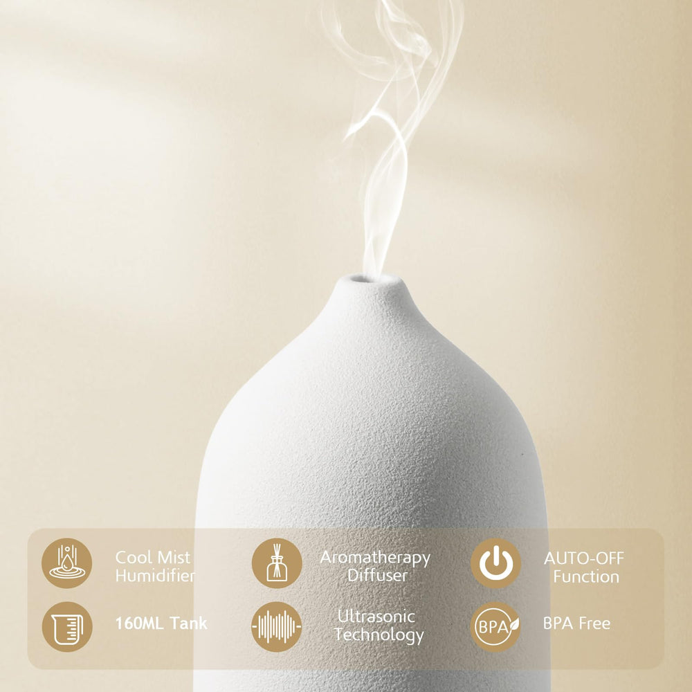 Diffuserlove 7-color LED lamp in action for aromatherapy
