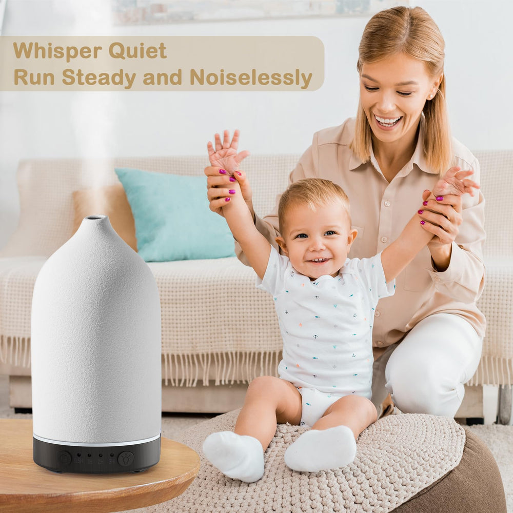 Diffuserlove ceramic diffuser in modern bedroom decor