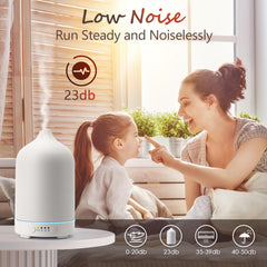 7-color mood lighting cycling on Diffuserlove 250ml