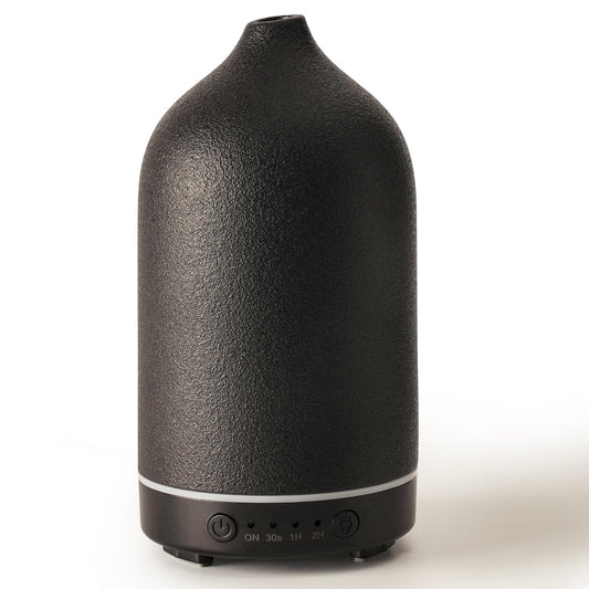 Diffuserlove ceramic diffuser cover on stone diffuser