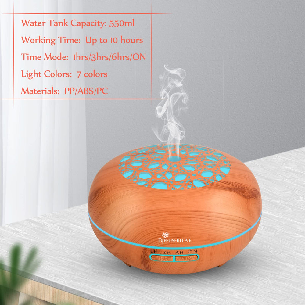 Diffuserlove placed on a desk for home, bedroom or office use