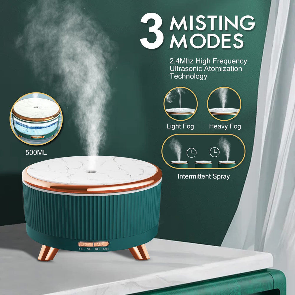 Ultrasonic quiet operation diffuser