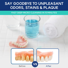 Dissolving cleaner tablets for the Difiney device in water