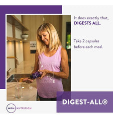 Digest-All packaging on shelf