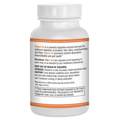 Illustration of digestive enzymes breaking down meals