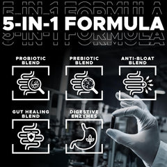 Digestival with 60 billion CFU probiotics from 20 strains
