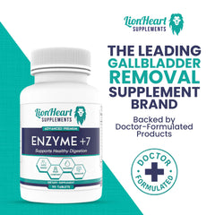 Product bottle label highlighting purified ox bile salts