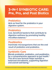 Graphic showing digestive and immune health benefits