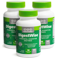 DigestWise Digestive Enzymes bottle and label - 90 capsules