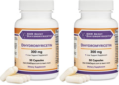 DHM 50 capsules bottle front view
