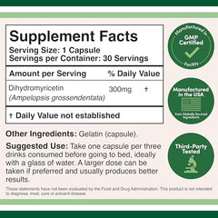 DHM liver support capsules close-up