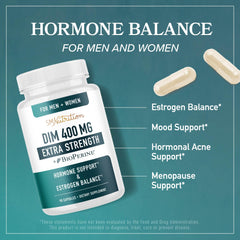 BioPerine black pepper extract added to DIM 400mg