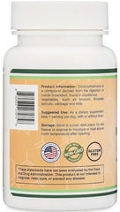 DIM estrogen blocker for men and women product information label