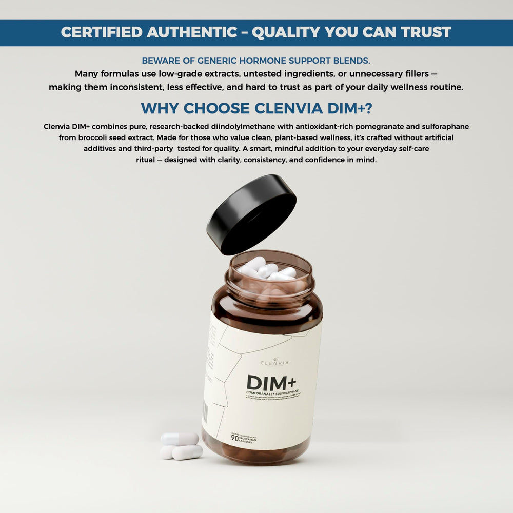 Product shown as estrogen-support supplement for both men and women