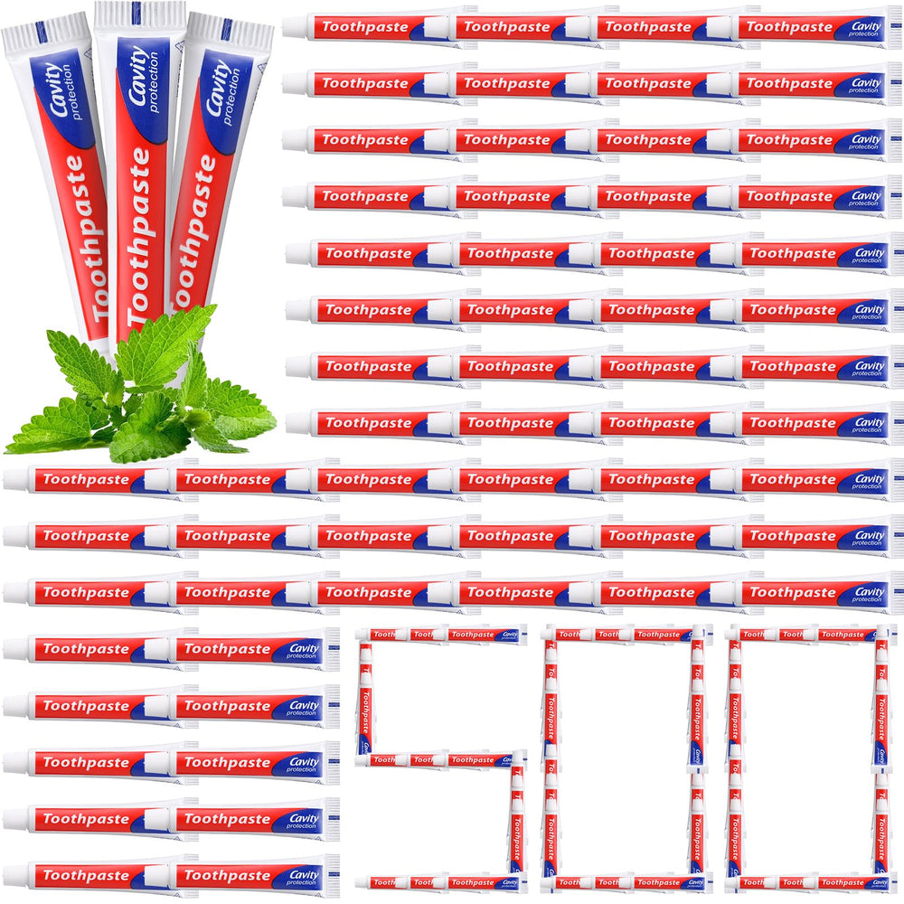 Dimsile mini toothpaste bulk 500-pack travel size 0.35oz – compact, mint toothpaste
