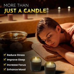 DinBer Champagne candle delivers sparkling ambience for celebrations or daily refreshment.