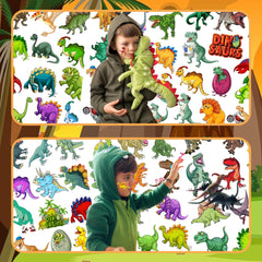 Dinosaur Temporary Tattoos Stegosaurus design ideal for kids’ crafts and party surprises.