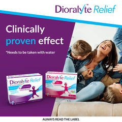 Dioralyte Relief sachets packaging